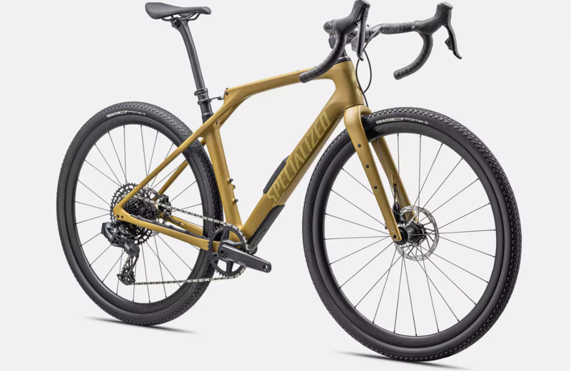 Specialized Diverge STR Expert Gravel Bike 2024 in Harvest Gold Gold Ghost-4